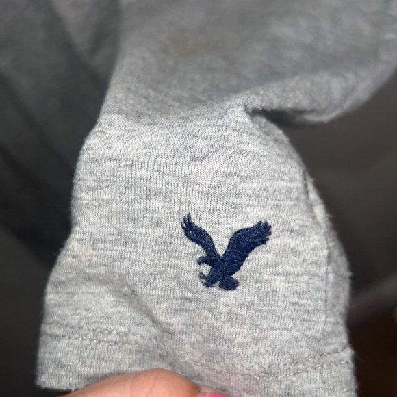 Men’s American Eagle Grey and Blue T Shirt - Picture 4 of 6
